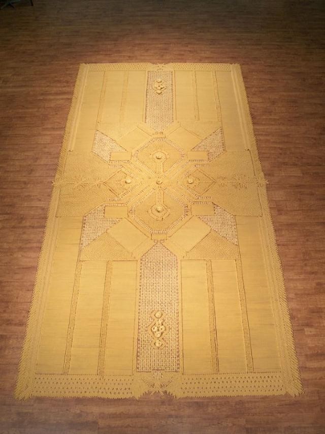 Ideias de decoração: tapetes mágicos feitos com materiais reciclados (fotos) 