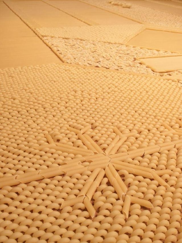 Ideias de decoração: tapetes mágicos feitos com materiais reciclados (fotos) 