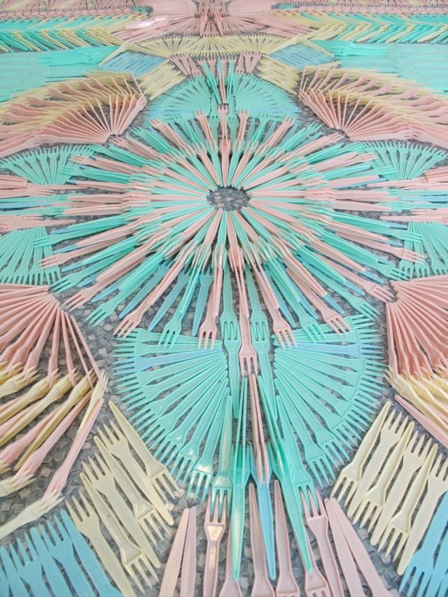 Ideias de decoração: tapetes mágicos feitos com materiais reciclados (fotos) 