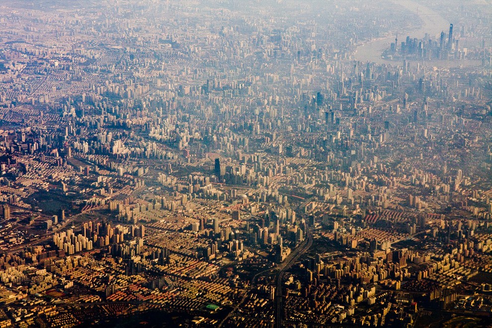 27 fotografias espetaculares de cidades vistas do céu