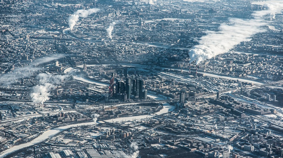 27 fotografias espetaculares de cidades vistas do céu