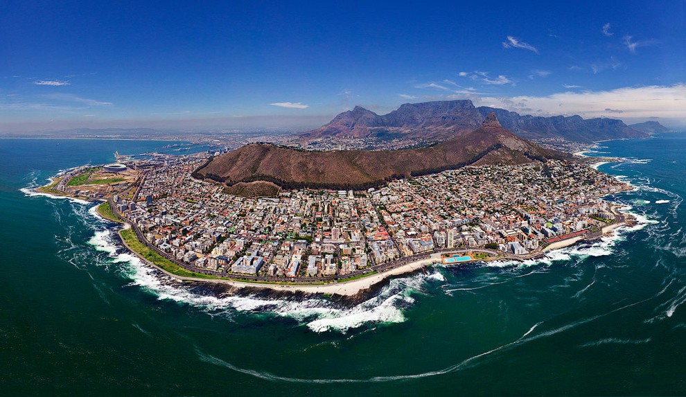 27 fotografias espetaculares de cidades vistas do céu