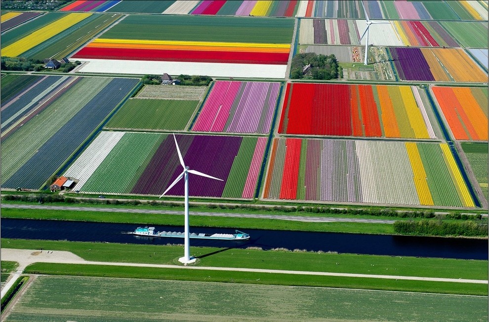 27 fotografias espetaculares de cidades vistas do céu