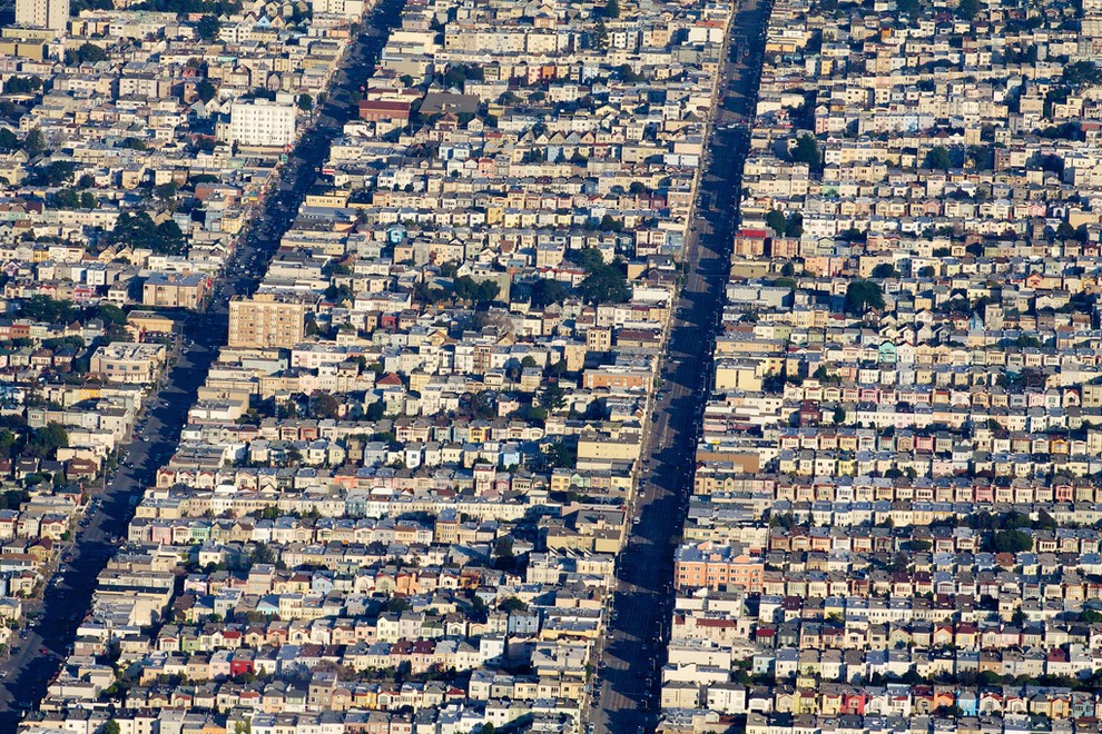 27 fotografias espetaculares de cidades vistas do céu