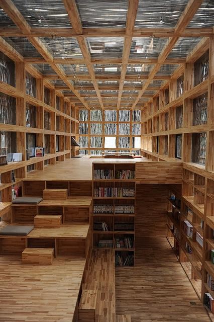 10 bibliotecas surpreendentes que vão despertar o teu interesse pelos livros (fotos) 