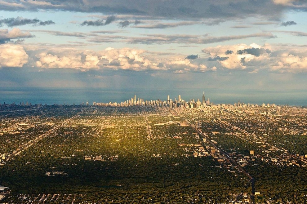 27 fotografias espetaculares de cidades vistas do céu