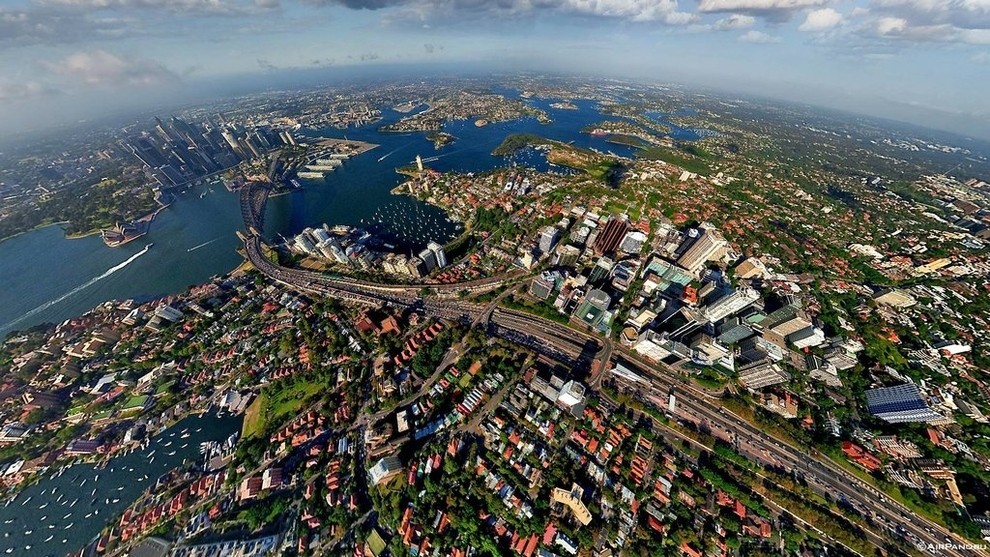 27 fotografias espetaculares de cidades vistas do céu