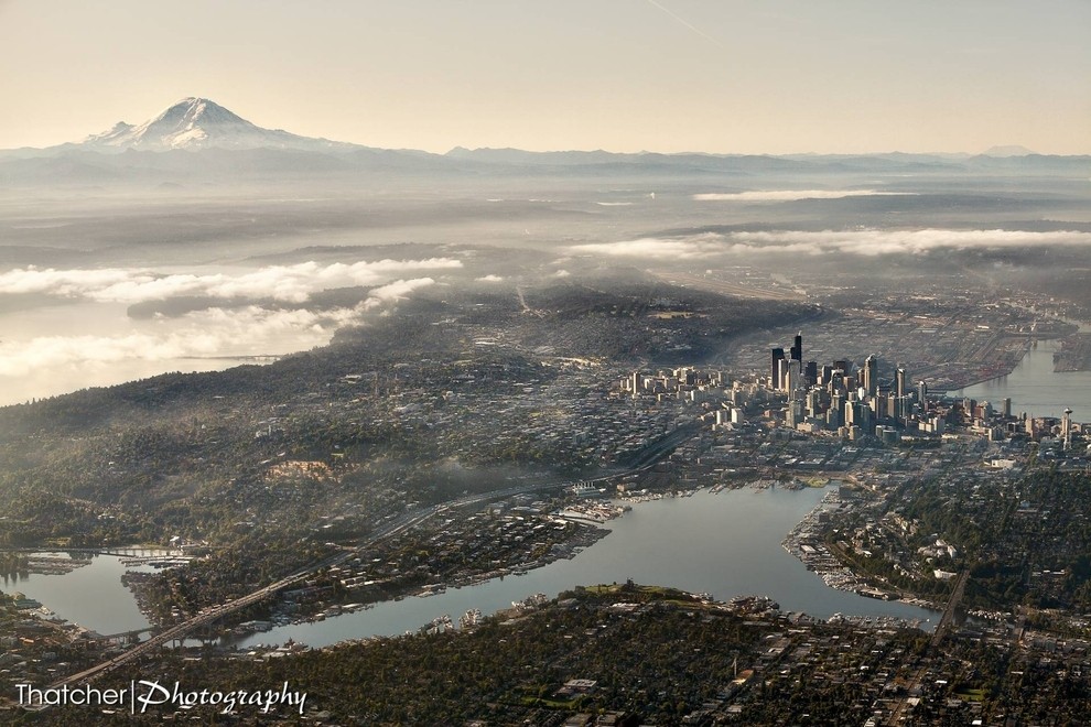 27 fotografias espetaculares de cidades vistas do céu