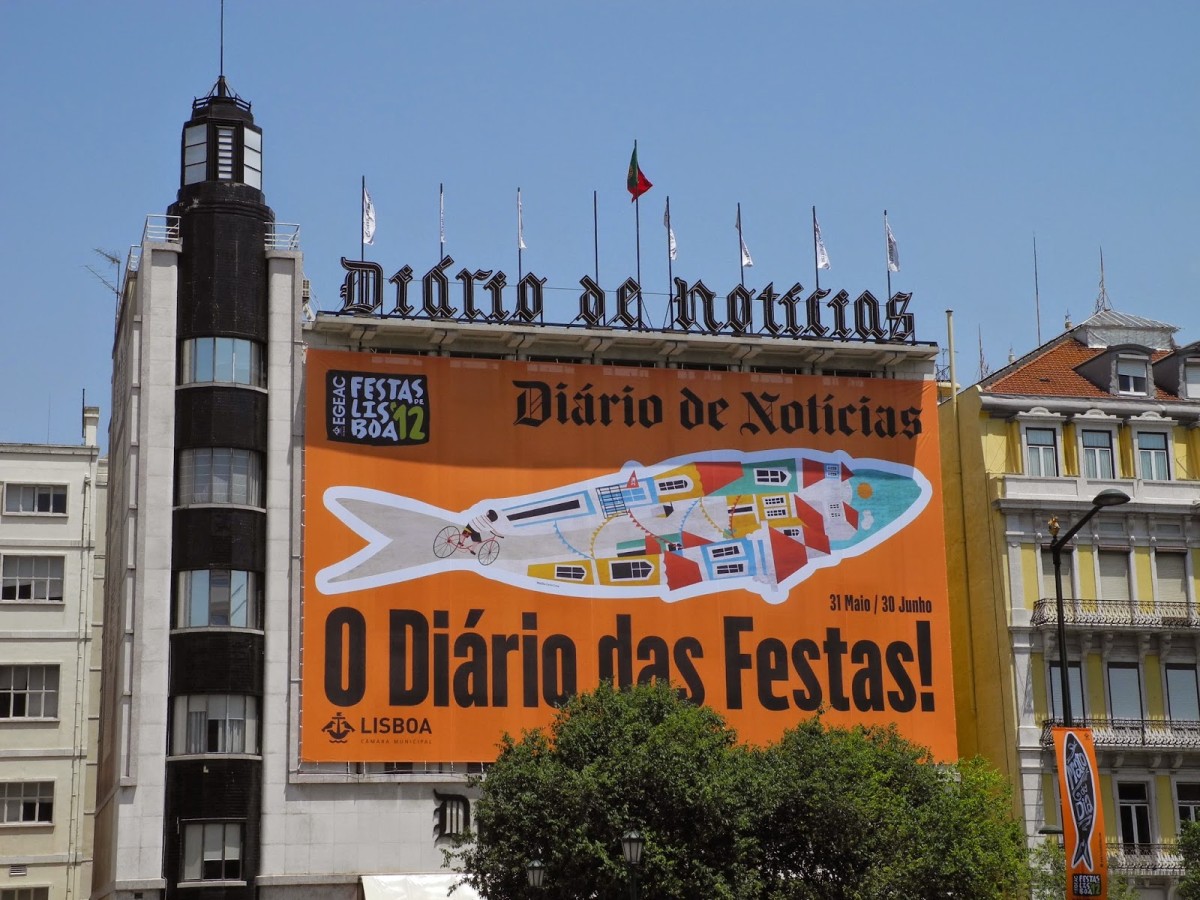 Edifício do DN no Marquês de Pombal em Lisboa à venda por 25 milhões de euros