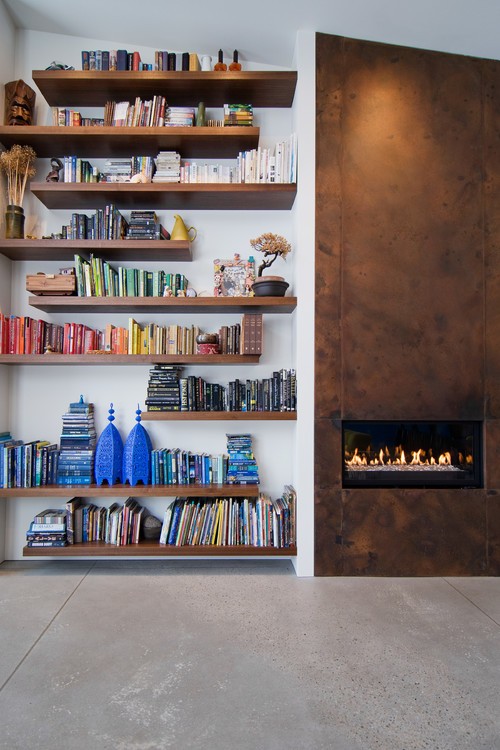 Ideias de decoração: Estantes de parede para embelezar a casa e ganhar espaço (fotos)