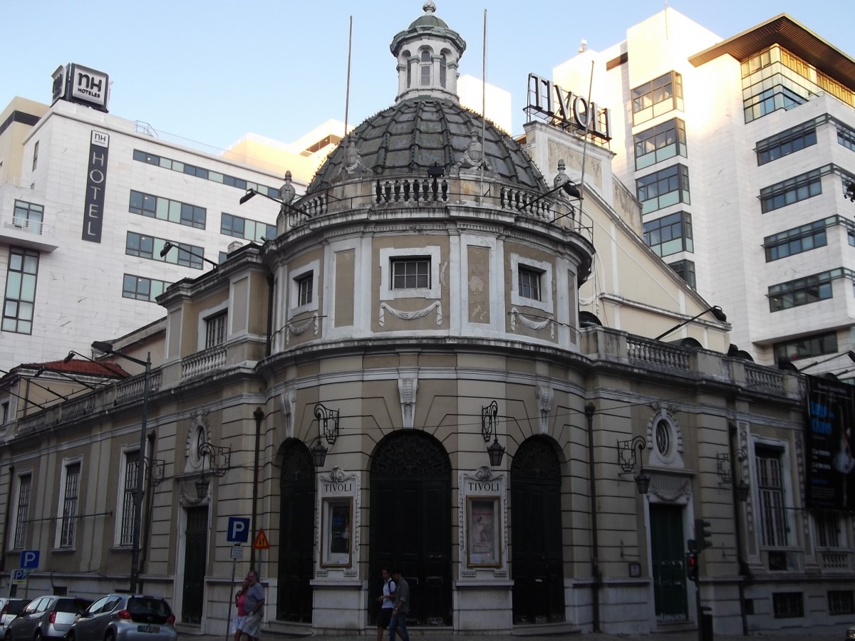 Teatro Tivoli, em Lisboa.