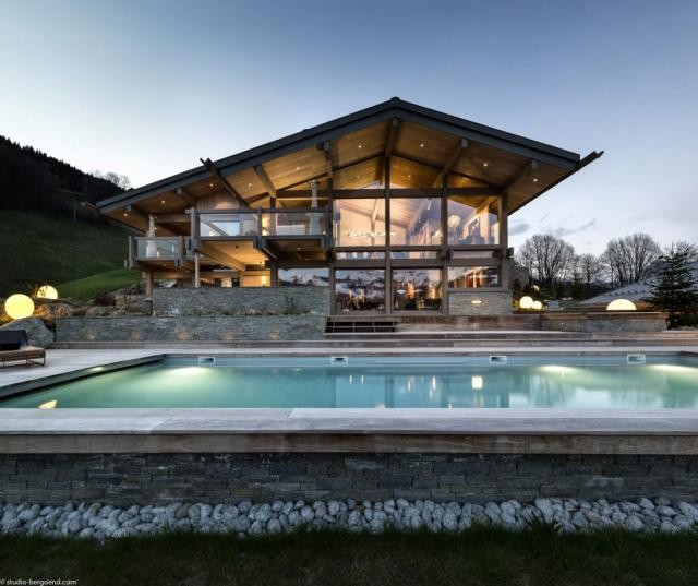 Chalet Mont Blanc: Um paraíso escondido com heliporto nos Alpes franceses (fotos) 