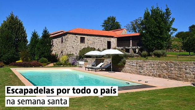 Última hora: 12 casas para passar a Páscoa