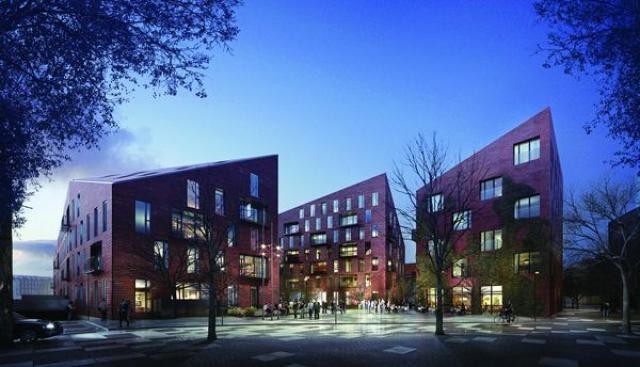 Melhor projeto residencial - Kroyers Plads I (Copenhaga, Dinamarca)