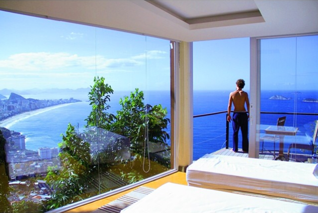 Hotel Monte Arvrão: Dormir numa favela com vistas de sonho sobre o Rio de Janeiro (fotos)