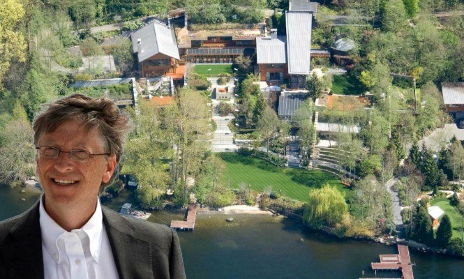 Este é o património imobiliário de Bill Gates