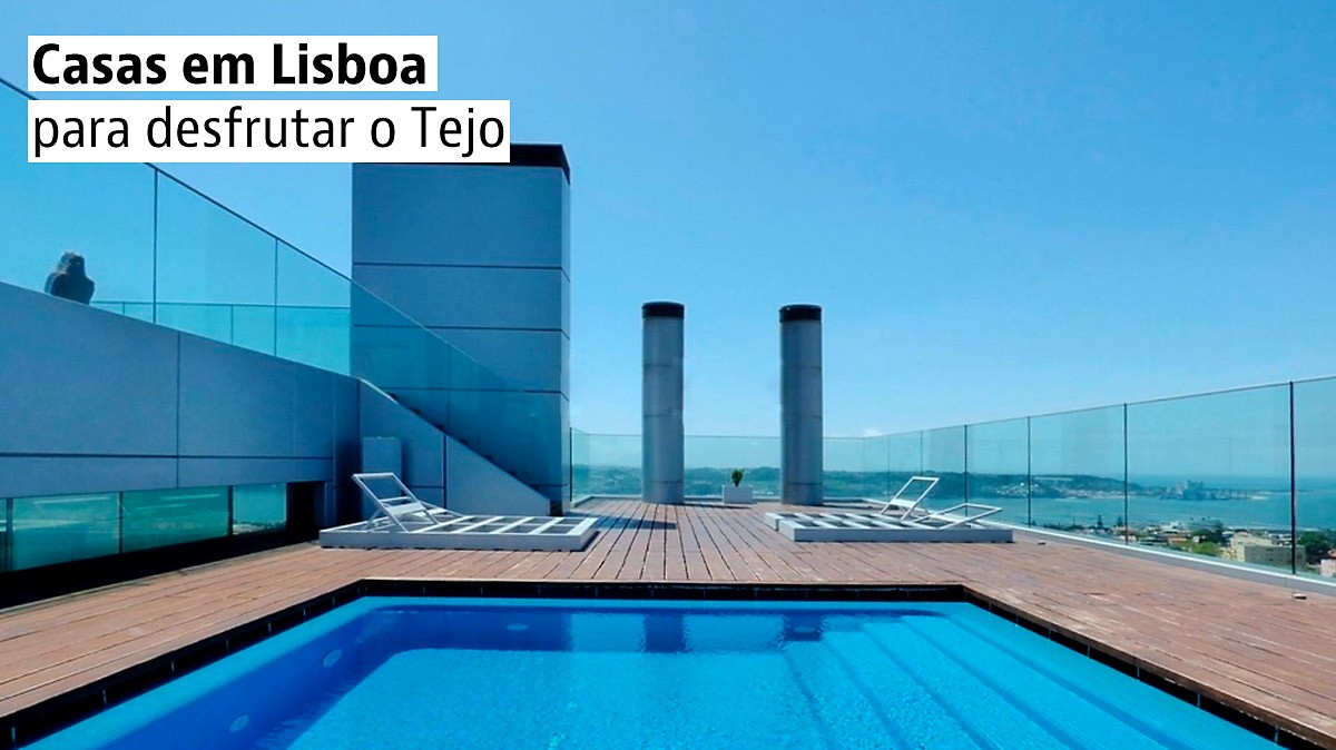 Casas com vista para o Tejo