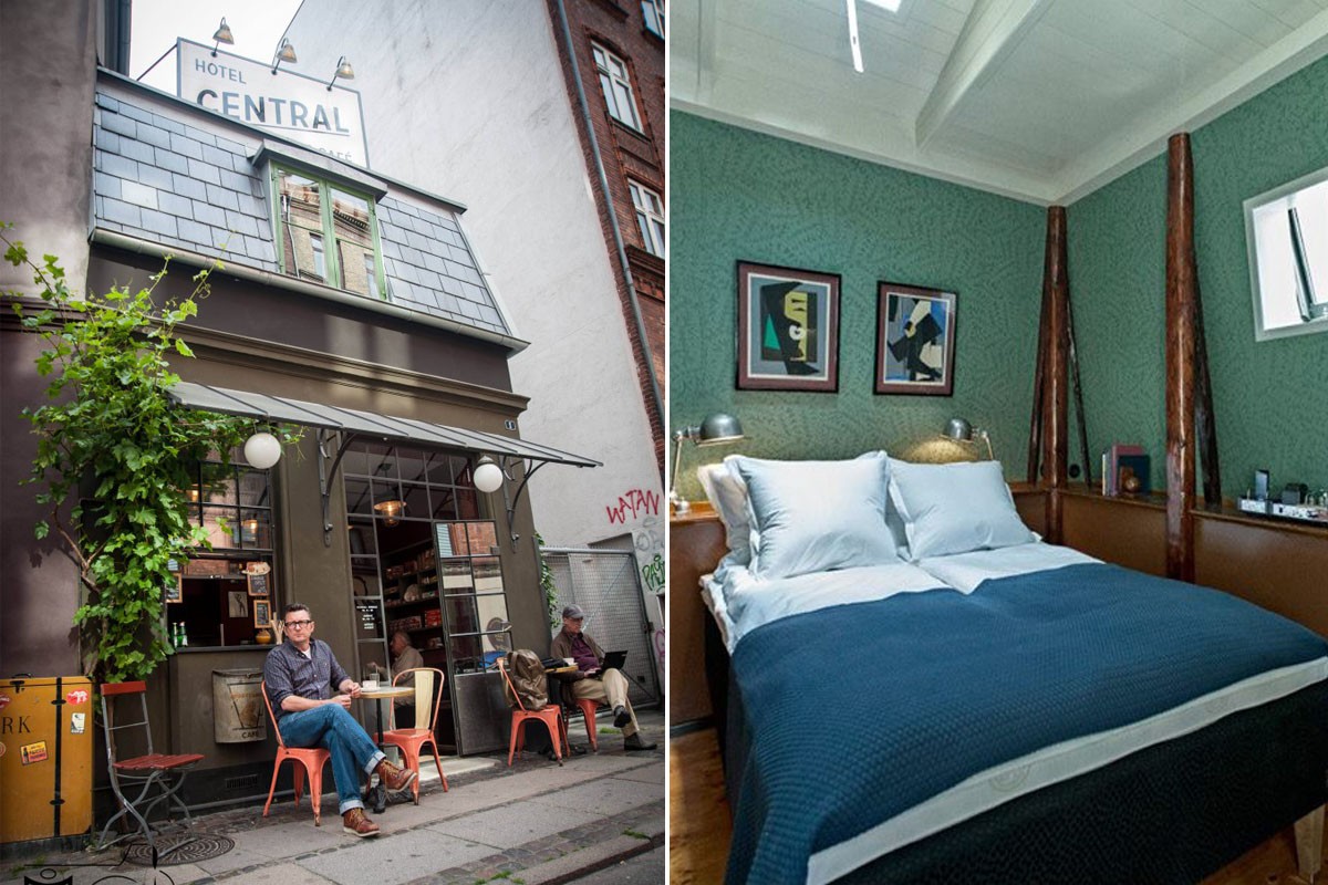 Hotel Central & Café: dormir no hotel mais pequeno do mundo em Copenhaga (fotos) 