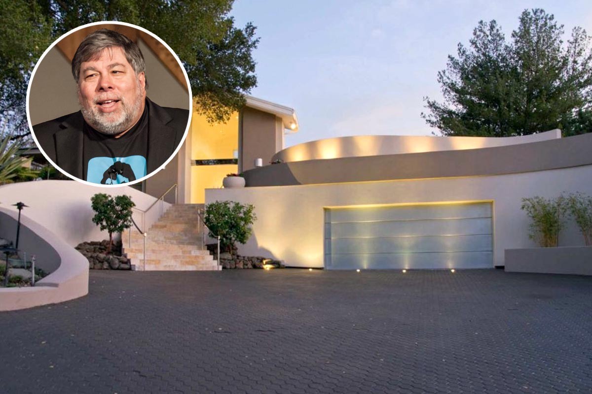 Steve Wozniak, cofundador da Apple, vende a mansão que ele próprio desenhou em 1986 