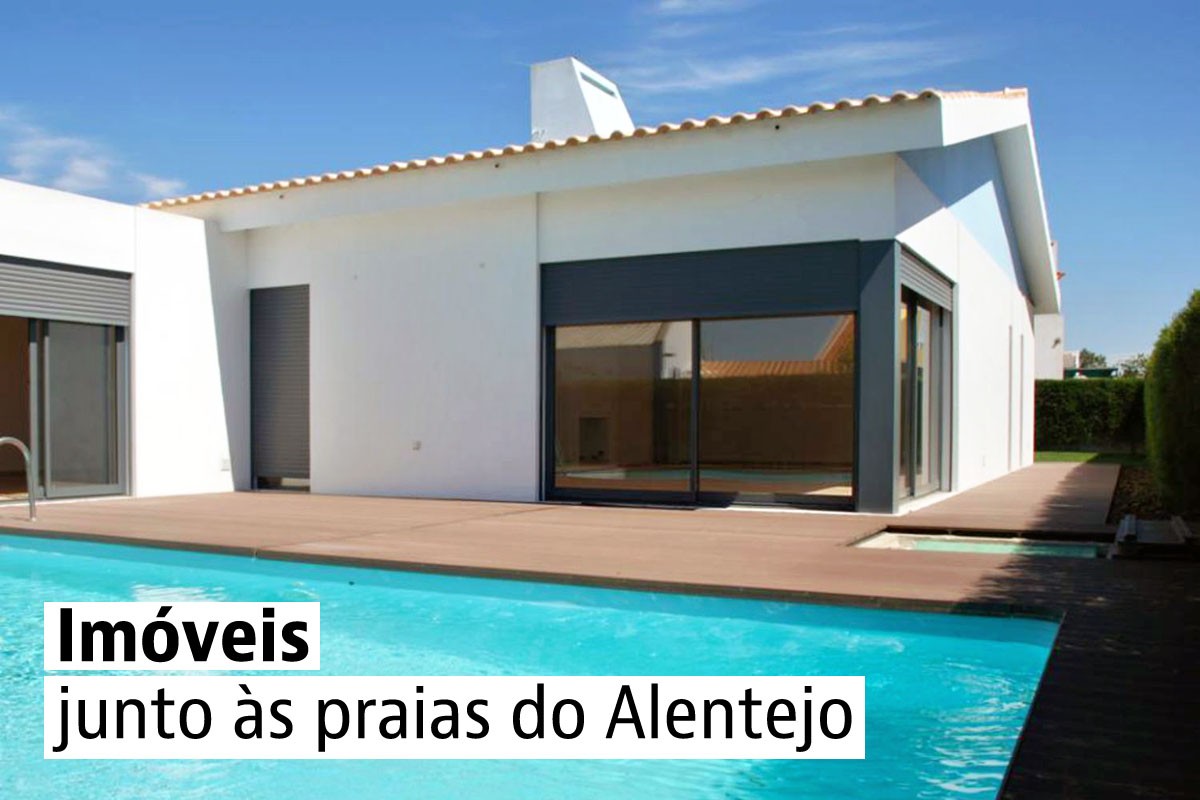 Casas para desfrutar do litoral alentejano