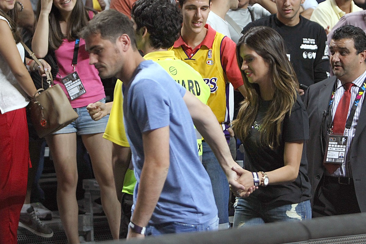 Iker Casillas e Sara Carbonero visitaram a casa que era de Hulk