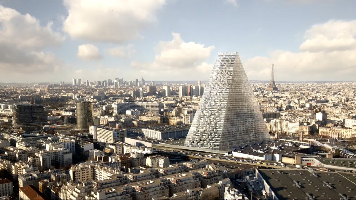 Paris vai ter uma nova torre triangular com 180 metros de altura (apesar da polémica)