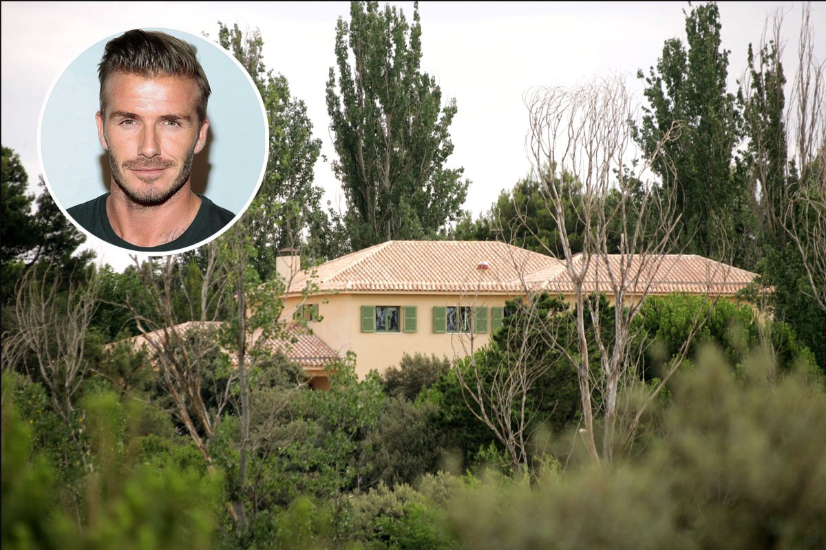 David Beckham vende a mansão em que viveu em Madrid por 5,8 milhões