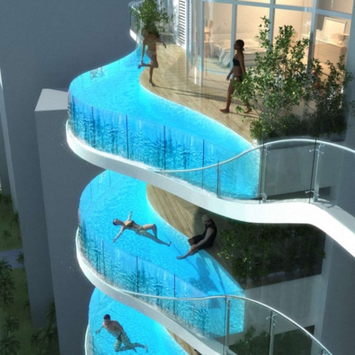 Tens medo das alturas? Então não podes tomar banho nestas 13 espetaculares piscinas (fotos) 