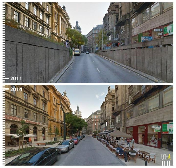 Devolver a rua aos peões: o antes e depois das renovações urbanas mais espetaculares