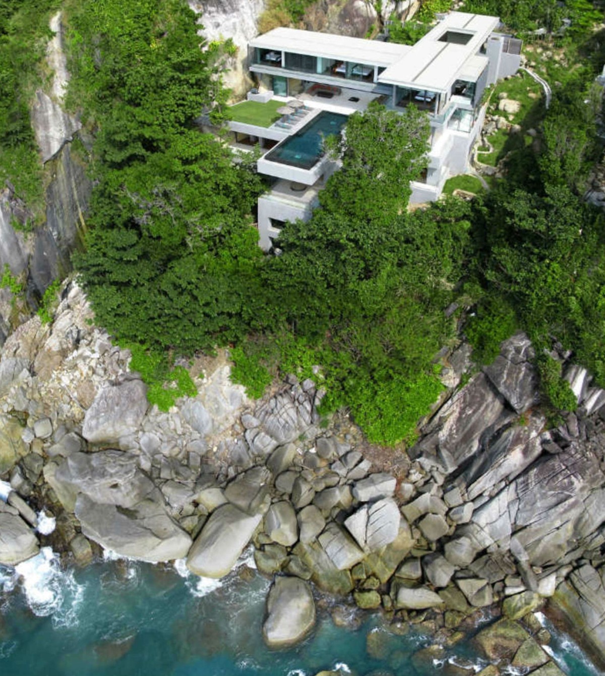 10 casas “penduradas” em penhascos impróprias para quem tem vertigens
