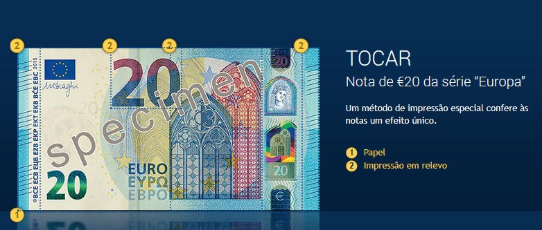 Nova nota de 20 euros estreia-se hoje: como detetar se é falsa em três simples passos
