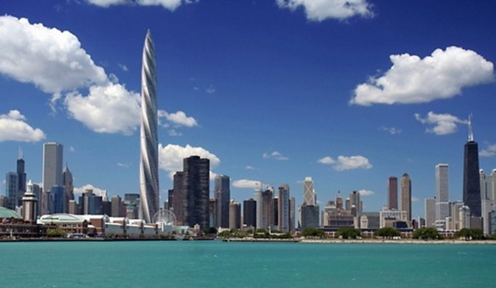Spired Tower, Chicago, EUA