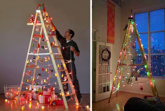 10 árvores de Natal modernas (e pouco convencionais) para decorares a casa sem usares um pinheiro