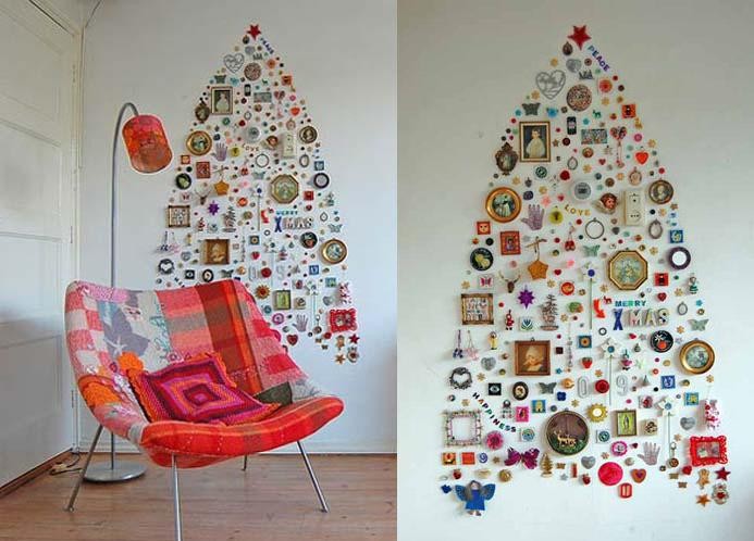 10 árvores de Natal modernas (e pouco convencionais) para decorares a casa sem usares um pinheiro