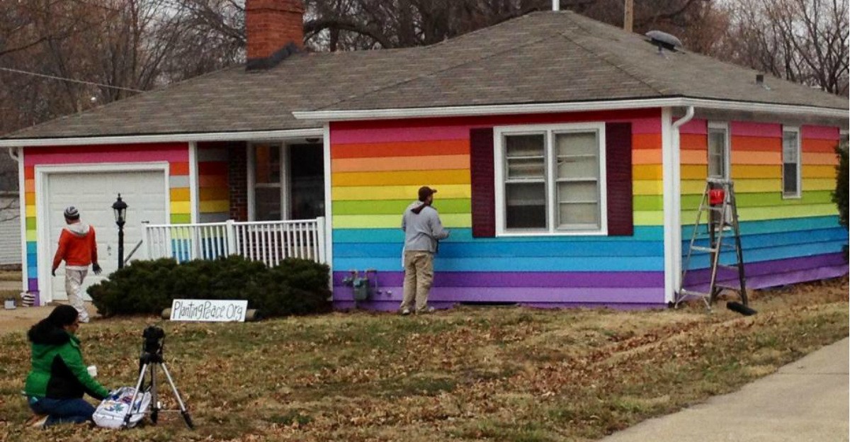 Usar a casa como "arma" de protesto