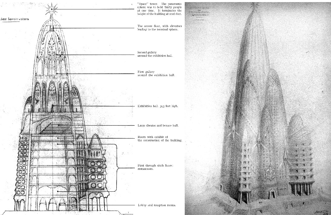 Nove edifícios maravilhosos que nunca chegaram a ser construídos