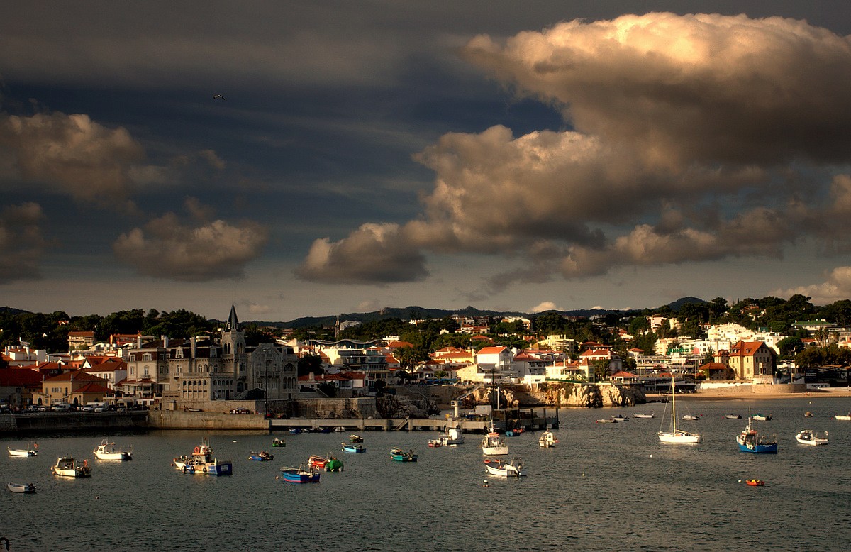 Vista panorâmica de Cascais.