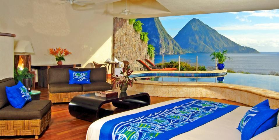 Jade Mountain: Um santuário para os amantes da natureza, da tranquilidade e do luxo 