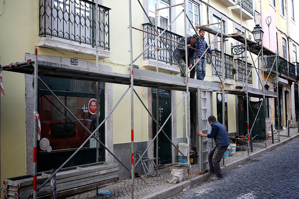 Reabilitação urbana dispara 30% no final de 2015