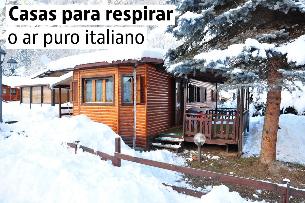 As casas de montanha mais baratas à venda em Itália (fotos)