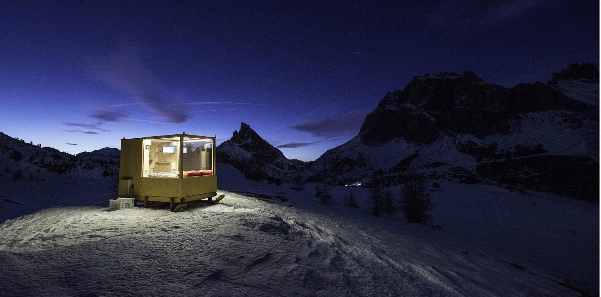 Starlight Room: Dormir “debaixo” das estrelas no alto de uma montanha nos Alpes 