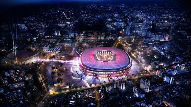 Assim será o novo estádio do Barcelona, que vai custar 600 milhões de euros 