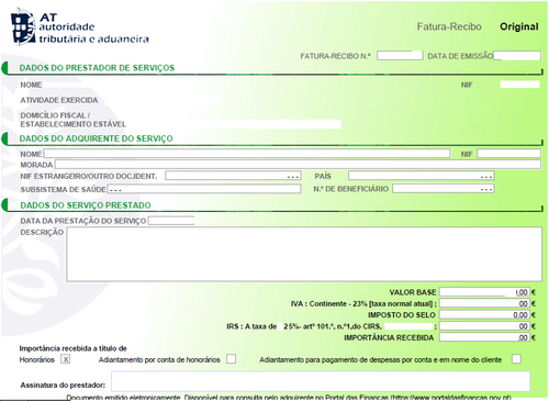 IRS 2015: recibos verdes com novas regras já na apresentação desta declaração