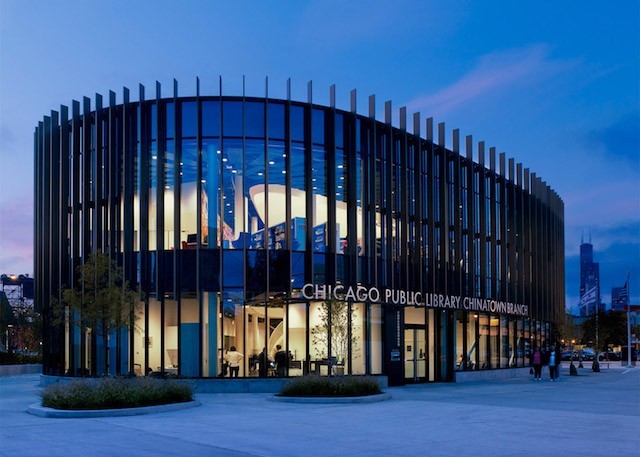 Public Library en Chinatown Branch (Chicago).