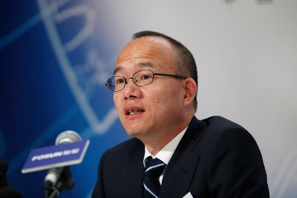 Guo Guangchang, presidente da Fosun, grupo chinês que controla a seguradora Fidelidade Guo Guangchang, presidente da Fosun, grupo chinês que controla a seguradora Fidelidade