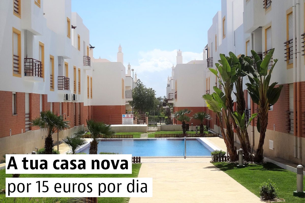 A tua casa nova por 15 euros por dia