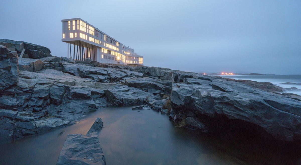 Fogo Island Inn: Dormir num hotel nos confins da Terra por... 900 euros por noite 