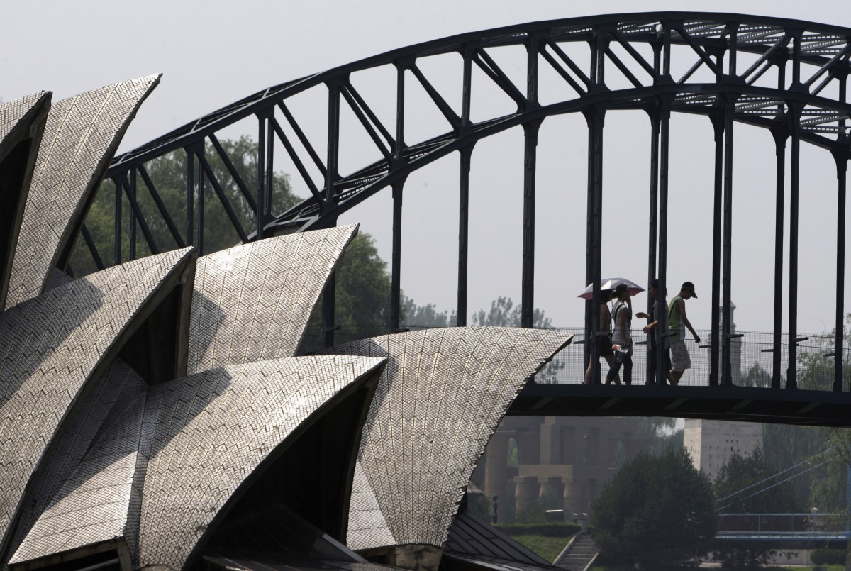 China, o país que também tem a Casa Branca, a Torre Eiffel e o Coliseu de Roma... 