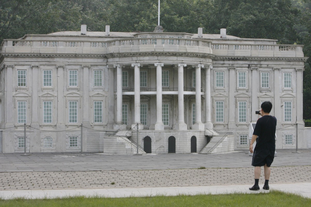 China, o país que também tem a Casa Branca, a Torre Eiffel e o Coliseu de Roma... 