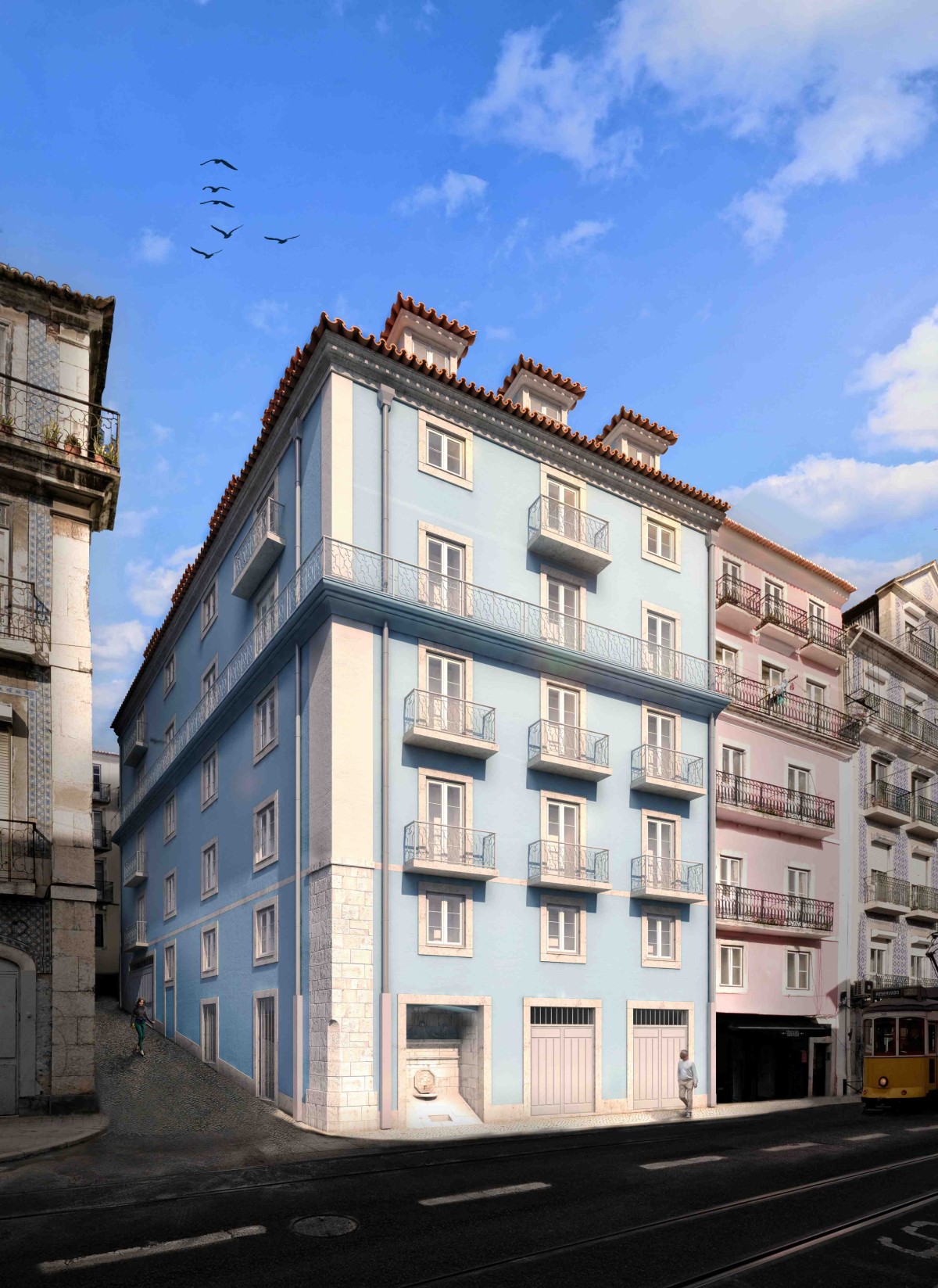 Vão nascer mais 15 casas de luxo em Lisboa, na histórica zona da Bica 